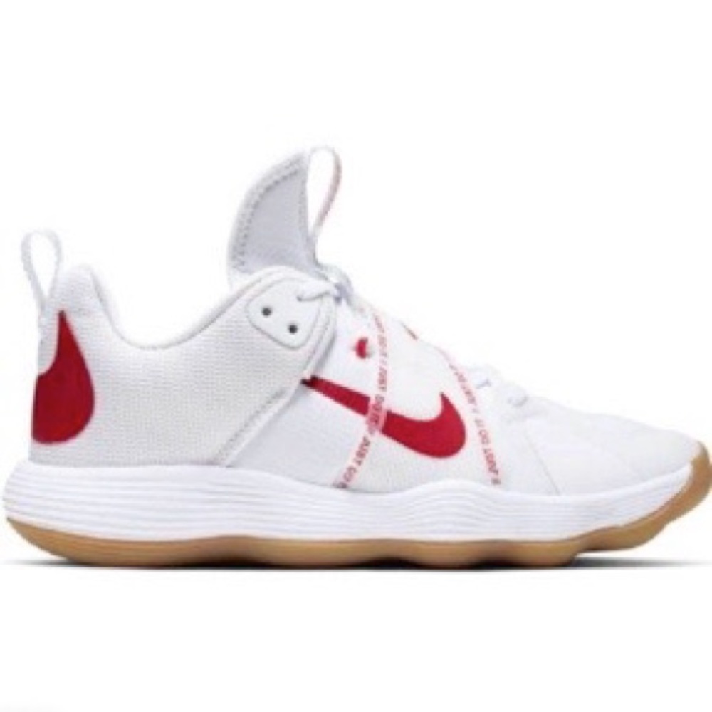 Used Nike Women’s React Hyperset Red and white Shoes, SZ 9.5